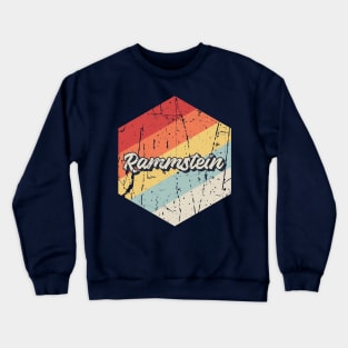 Rammstein Retro Crewneck Sweatshirt